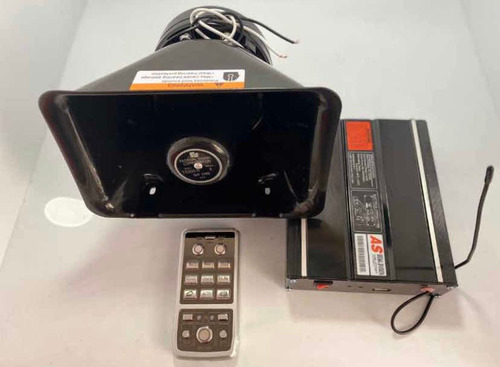 Sirena Policia Profesional Federal Signal 200w