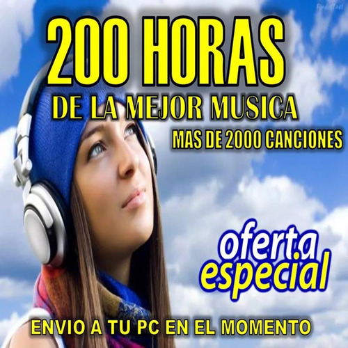 Pack Musica No Enganchada 200 Hs Fiestas Eventos Karaokes