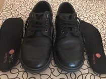 Comprar Zapatos Colegial Kickers Kero Cuero N° 36 - Sin Plantillas!