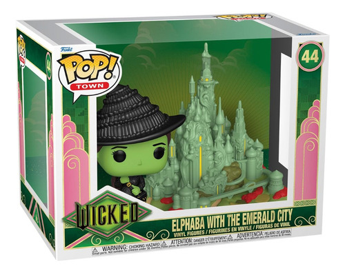 Funko Pop! Town Wicked Elphaba With Emerald City 44