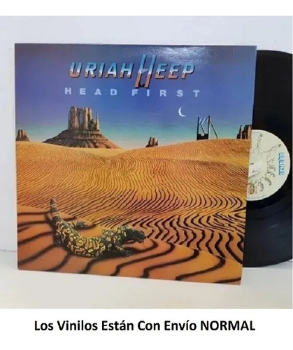 Vinilo Uriah Heep Head First 1983 Peter Goalby, Stay On Top