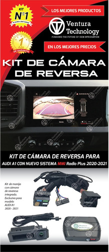 Cámara De Reversa Para Audi A1 Lineas Dinámicas 2020 - 2021