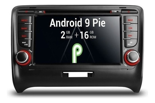 Audi Tt 2006-2012 Android 9.0 Gps Dvd Touch Hd Bluetooth