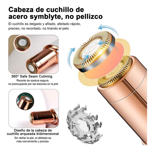 Depiladora Facial Sin Dolor Para Mujeres