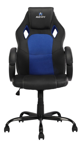 Imagen 2 de 9 de Silla Gamer Doom Para Oficina En Cuero Acolchada Giratoria