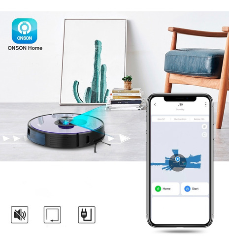 Aspiradora Robot Onson J30 Wifi