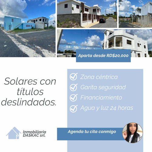 Solares Con Las Mejores Facilidades De Pagos