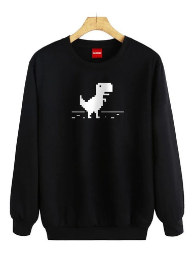 Sudadera Sueter Dinosaurio Google Chrome Unisex Envío Gratis