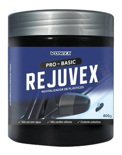 Rejuvex Vonixx Revitalizador Plastico Automotivo Porta 400g Cor Outro