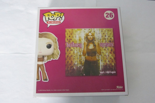 Imagen 5 de 10 de Funko Pop Britney Spears Oops Figura De Vinyl