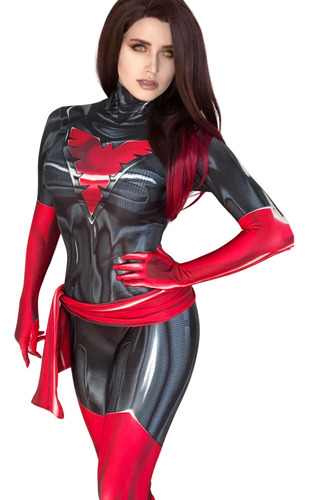 Cosplay Dark Phoenix X-men Disfraz Anime Sexy Manga Spandex