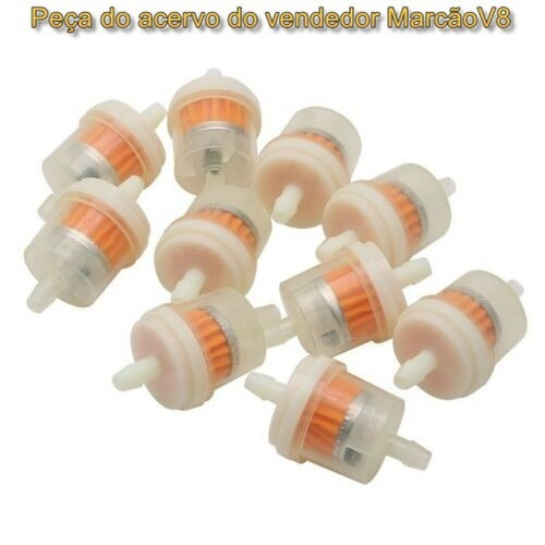 Lote 5 Filtros De Combustível Universal P/ Motos Carburadas.