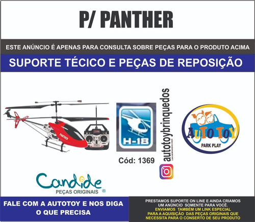 Panther 1369 - H-18  - Consulta Sobre  Peças De Reposição