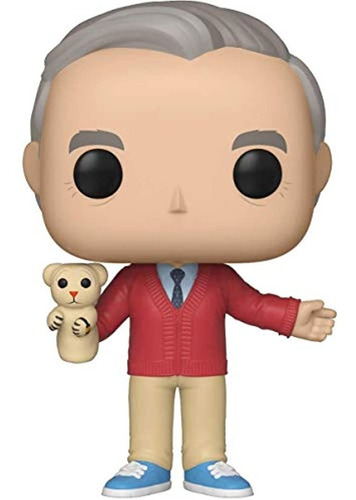 Muñeco De Vinilo Diseño De Mr. Rogers De 3.75 In.marca Funko