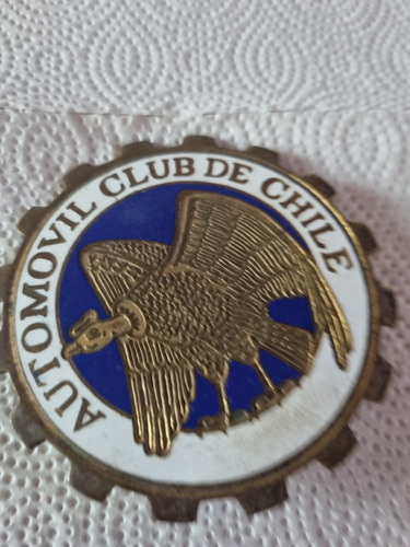 Emblema Aplicación De Auto Automóvil Club De Chile