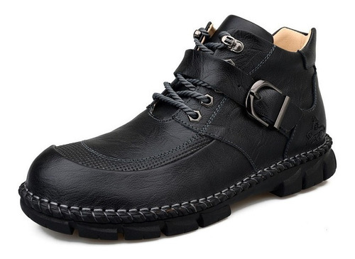 Zapatos De Cuero Casuales Hombre Botas De Senderismo Trabajo