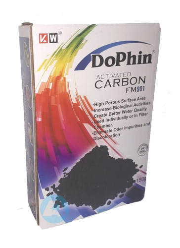 Carbon Activado Dophin X 150g Material Filtrante Acuario