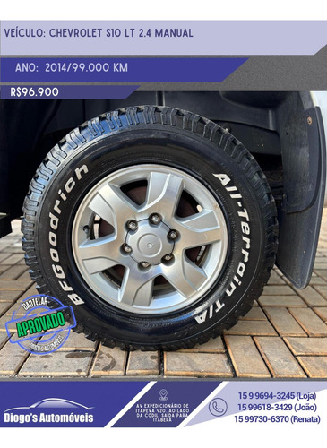 Chevrolet S10 2.4 Lt Cab. Dupla 4x2 Flex 4p