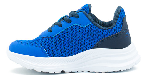 Tenis Para Niño Charly Textil Suela Eva Color Azul Rey