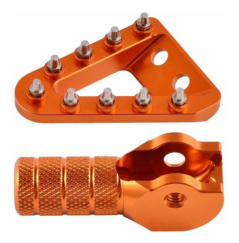 Nicecnc Placa Pedal Freno Naranja Para Ktm Factory Edition