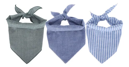 Pet Neckerchief 3pcs Dog Handkerchief Printing Dog Scarf