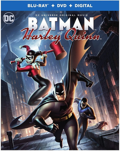 Batman Y Harley Quinn Blu Ray + Dvd Película