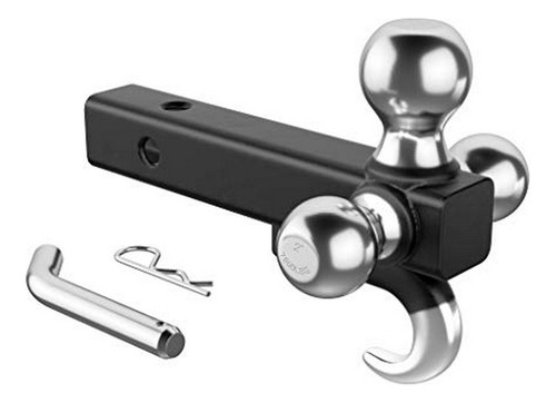 Soporte De Enganche De Re Ayleid Trailer Hitch Tri-ball Moun