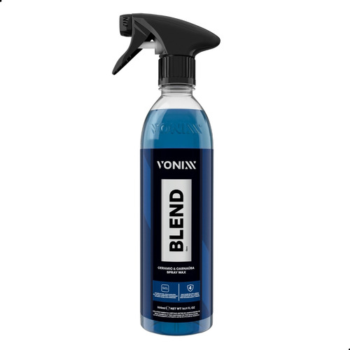 Vonixx Cera Spray Liquida Automotiva 500 ml blend black carnaúba