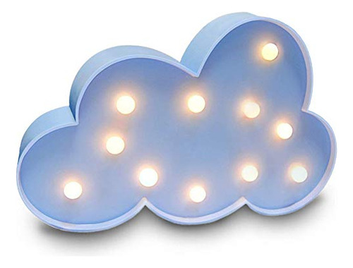 Lámpara De Nube De Led De Ausaye Letrero Led Luces Nocturna