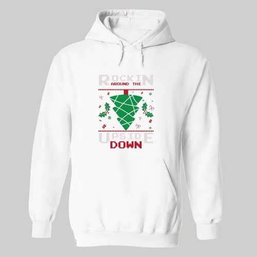 Sudadera Navideña Hombre Hoodie  015