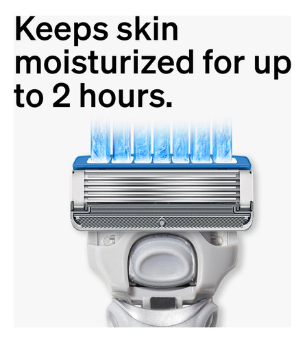 Razor Schick Hydro Dry Skin Con 1 Mango Y 3 Cartuchos