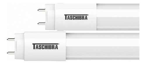 Lâmpada De Led Tubo T8 9,9w 60cm Taschibra Kit C/ 20 Peças Cor da luz Branco-quente 110V/220V