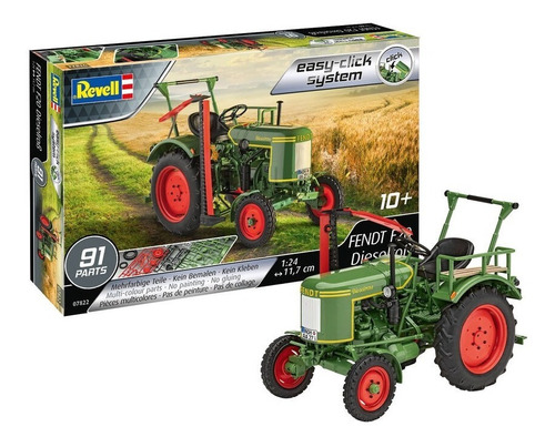 Tractor Fendt F20 Dieselroß Easy Click - 1/24 Revell 07822