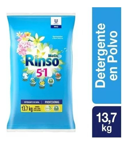 Rinso Detergente En Polvo 13.7 Kg Lavanderia Y Hogar