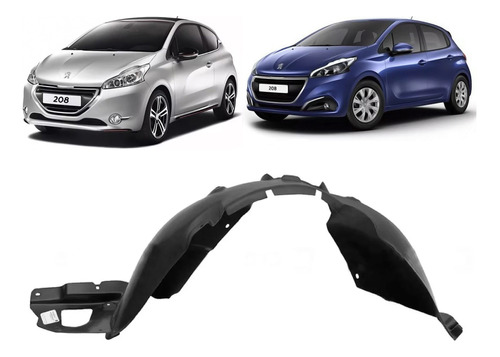 Pasarueda Guardaplast Peugeot 208 2013 2014 2015 Izquierdo