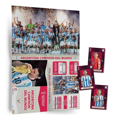 Album Maxi Argentina Campeon Mundial  Qatar 2022