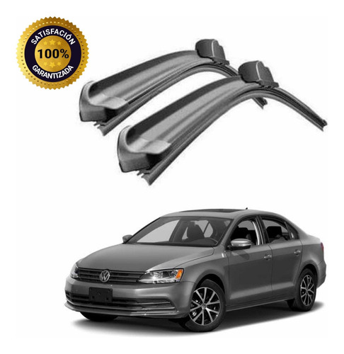 Plumas Limpiaparabrisas Flexibles Vw Jetta Mk6, A6, Mkvi 