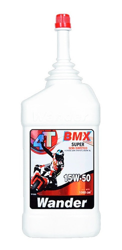 Aceite Wander Bmx 4t Semisintetico 15w50 Siamotos+