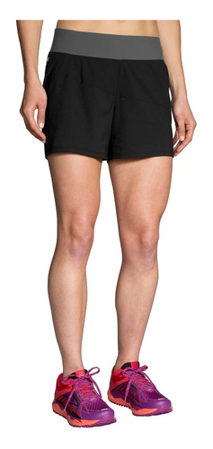 Short Brooks Deportivo Importado Mujer Entrenamiento - Salas