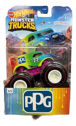 Entrega Exclusiva De Hot Wheels Monster Trucks Ppg 3