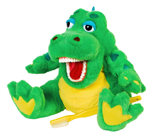 Starsmilez Ninos Cepillo De Dientes Alligator Puppet Salud O