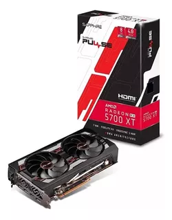 Placa De Video Radeon Rx5700xt Sapphire Pulse 8gb Oc Pcie4.0