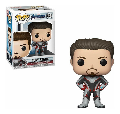 Funko Pop Marvel Avengers Endgame Vengadores Tony Stark 449