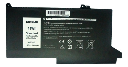 Batería Para Laptop Dell 0g74g Latitude 7400