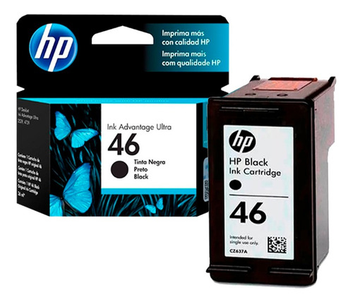 Cartucho Hp 46 - Negro - Original