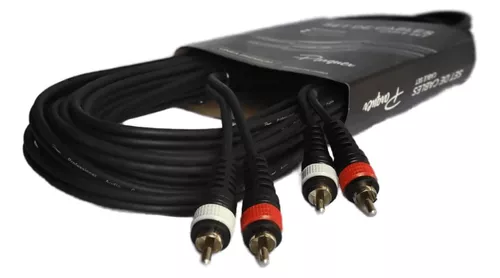 Cable Audio Rca Macho A Rca Macho 10 Metros Parquer