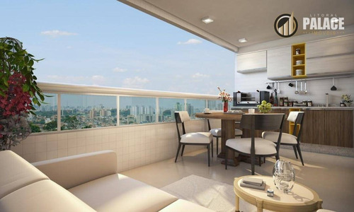 Apartamento Com 2 Dormitórios À Venda, 80 M² Por R$ 515.000,00 - Caiçara - Praia Grande/sp - Ap2646