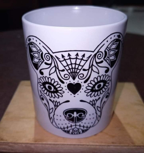 Perro Alebrije Taza Para Colorear Hitchdigital