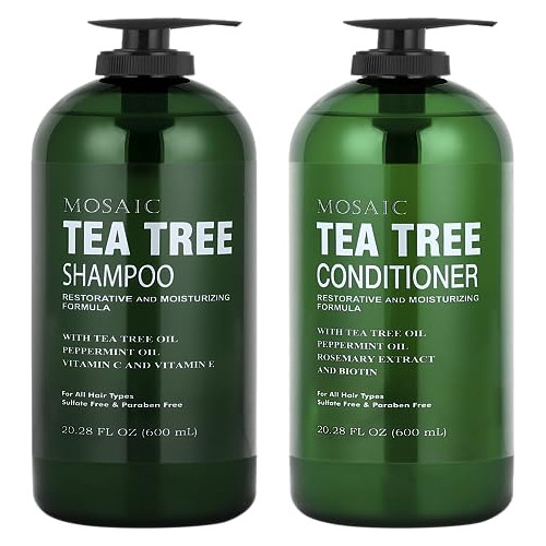 Champú De Árbol De Té Y Acondicionador Fijado Para El T23tb