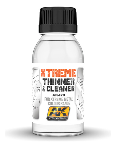 Modelismo Diluyente Ak470 Interactive Xtreme 1/48 1/72